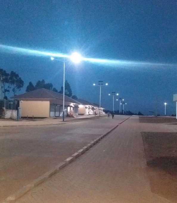 通化县非洲科特迪瓦太阳能路灯工程